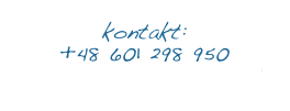 kontakt:
+48 601 298 950
matar1@poczta.onet.pl